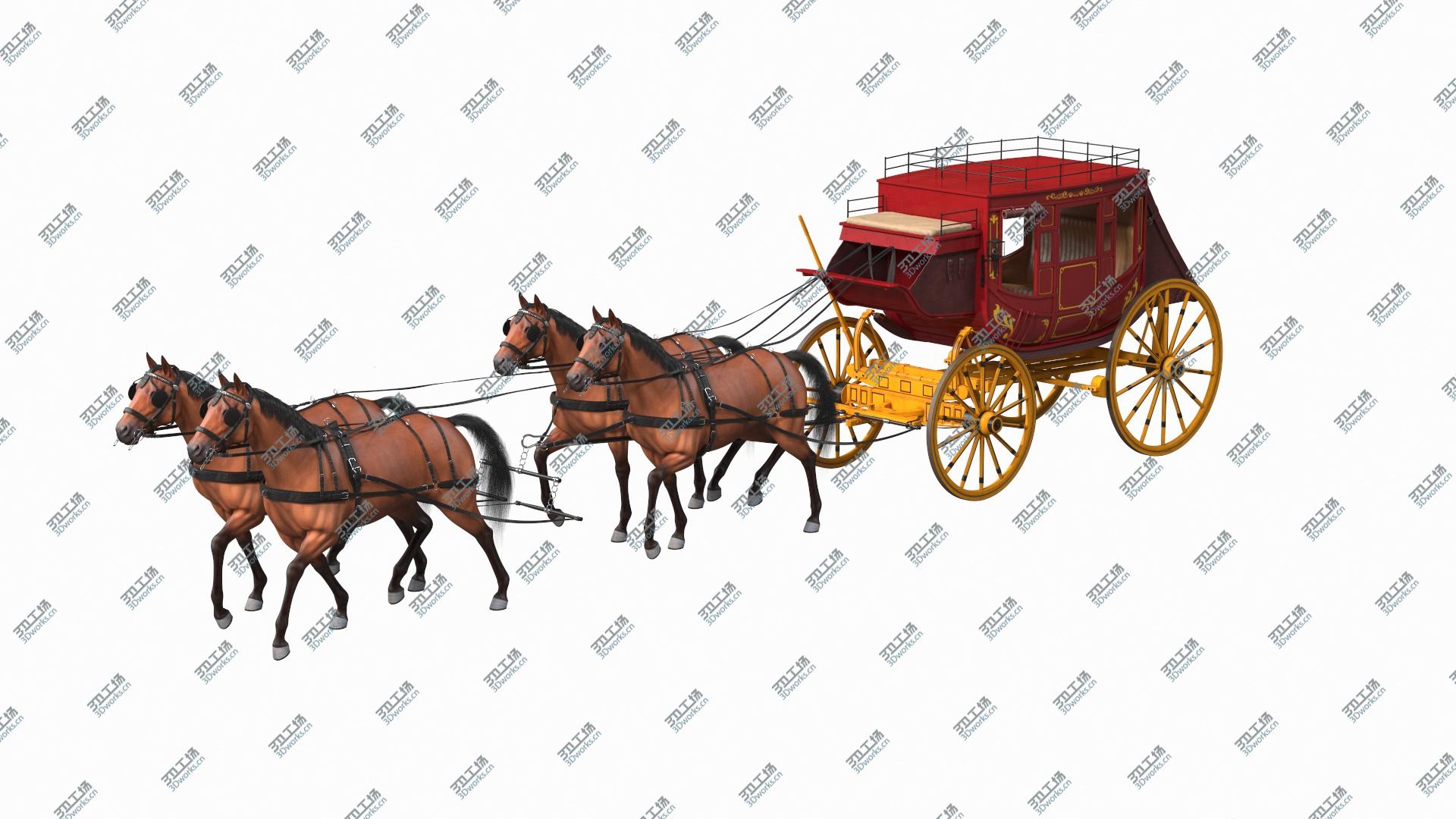 images/goods_img/20210313/Stagecoach with Horses Fur 3D model/3.jpg